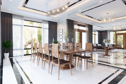 THIẾT KẾ NỘI THẤT BIỆT THỰ AN GIANG