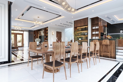 THIẾT KẾ NỘI THẤT BIỆT THỰ AN GIANG