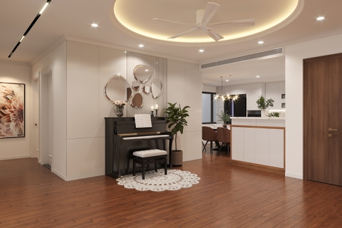 THIẾT KẾ NỘI THẤT CHUNG CƯ NEWSKYLINE - HÀ NỘI