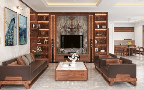 THIẾT KÊ NỘI THẤT - BIỆT THỰ HÀ NAM