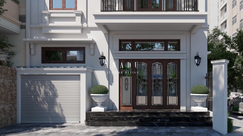 THIẾT KẾ KIẾN TRÚC BIỆT THỰ MỸ ĐÌNH