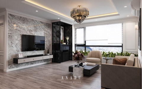 THIẾT KẾ NỘI THẤT CHUNG CƯ HUYNDAI HILLSTATE