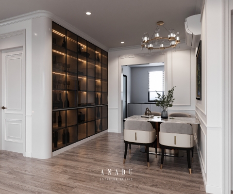 THIẾT KẾ NỘI THẤT CHUNG CƯ HUYNDAI HILLSTATE