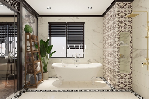 THIẾT KẾ BIỆT THỰ GAMUDA PHONG CÁCH INDOCHINE