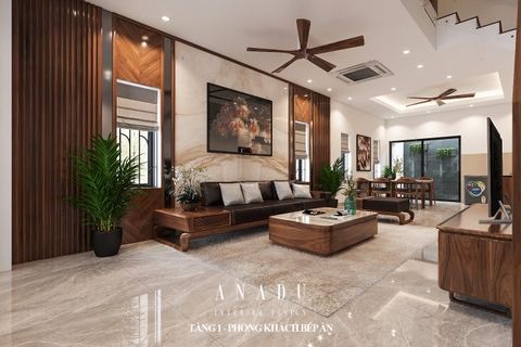 THIẾT KẾ NỘI THẤT LIỀN KỀ LINH ĐÀM