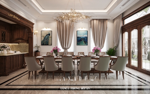 THIẾT KẾ NỘI THẤT BIỆT THỰ MỸ ĐÌNH 1