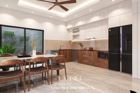 THIẾT KẾ NỘI THẤT LIỀN KỀ LINH ĐÀM