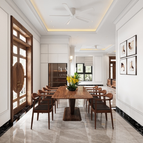 THIẾT KÊ NỘI THẤT - BIỆT THỰ HÀ NAM