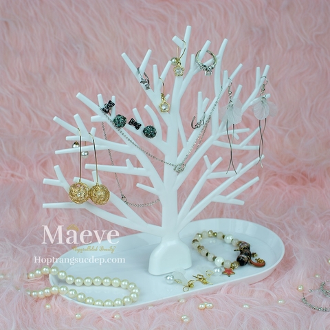 Giá treo cây lớn - trắng