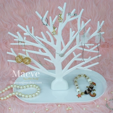 Giá treo cây lớn - trắng