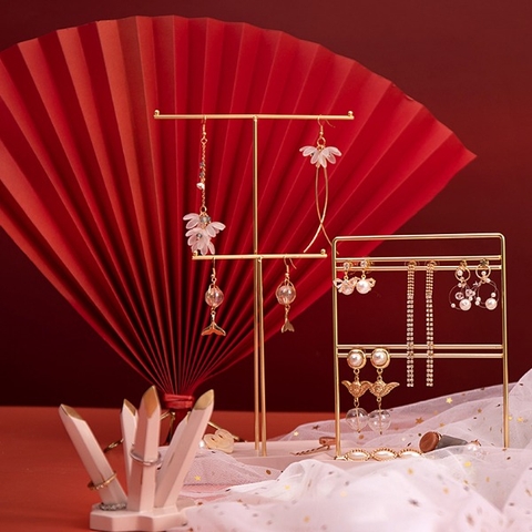 Giá treo chữ U song song - hồng pha lê