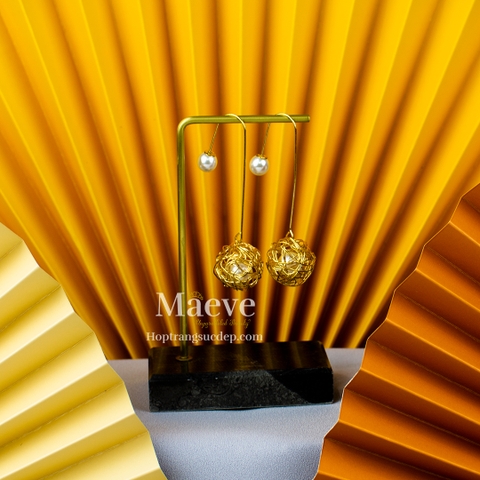 Giá treo chữ L đế cẩm thạch - đen