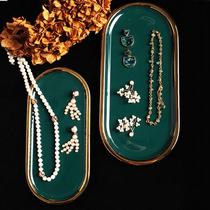 Khay trang sức gốm sứ hoạ tiết Phnom Penh