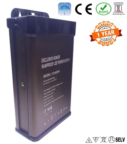 Nguồn Chống Nước  12V33A (400W) Dòng EX Cao Cấp