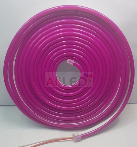Led Neon cuộn  5m màu tím