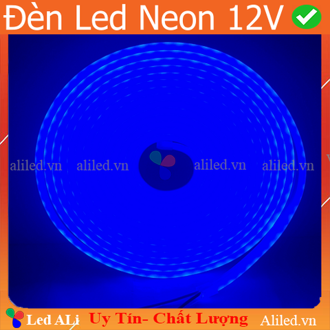 Cuộn 5m LED Neon màu xanh dương