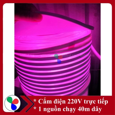 Đèn Led Neon 220V chống nước IP65, sử dụng ngoài trời