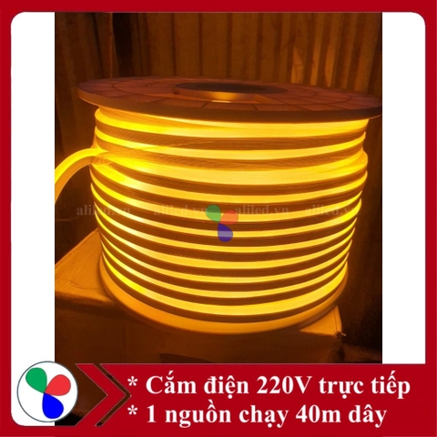 Đèn Led Neon 220V chống nước IP65, sử dụng ngoài trời