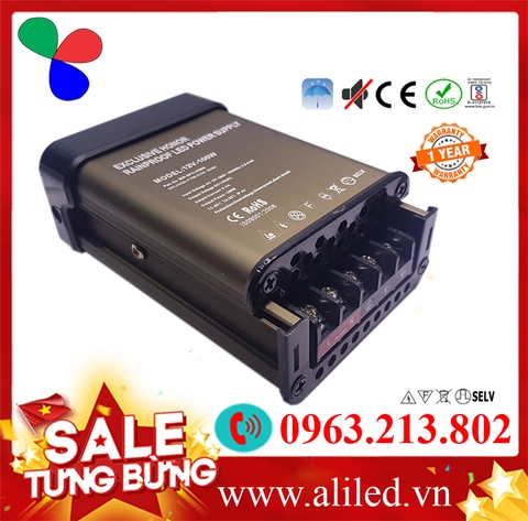 Nguồn Chống Nước 12V8.3A (100W) Dòng EX Cao Cấp