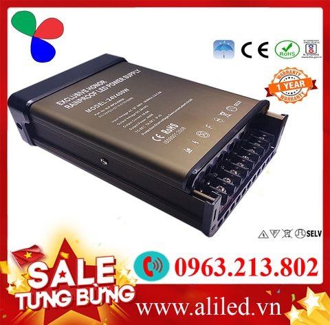 Nguồn Chống Nước  12V33A (400W) Dòng EX Cao Cấp