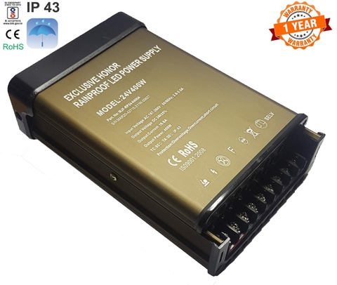 Nguồn chống nước 24V16.6a - 400W dòng EX cao cấp