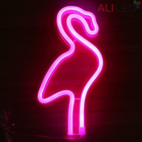 Led Neon cuộn 5m màu hồng