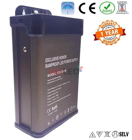 Nguồn Chống Nước 12V25A (300W) Dòng EX Cao Cấp