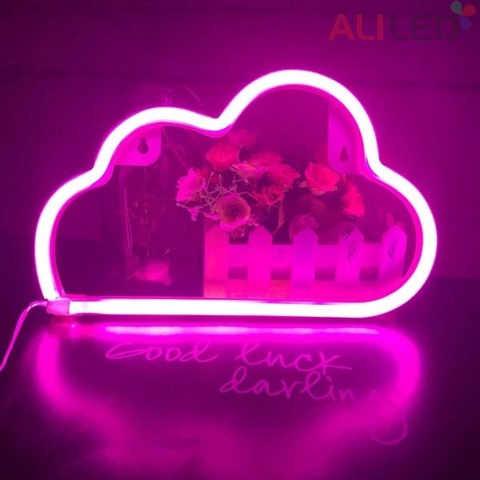 Led Neon cuộn 5m màu hồng