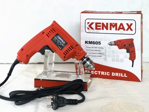 Máy Khoan Điện Kenmax  Km605 mũi 6.5ly