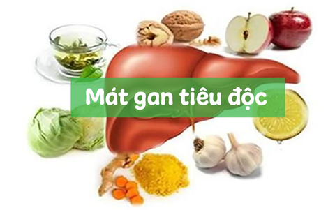 THỰC PHẨM GIÚP MÁT GAN TIÊU ĐỘC