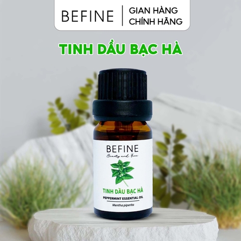 Tinh dầu bạc hà Befine - Peppermint Essential Oil - Thông mũi, tỉnh táo, giảm stress