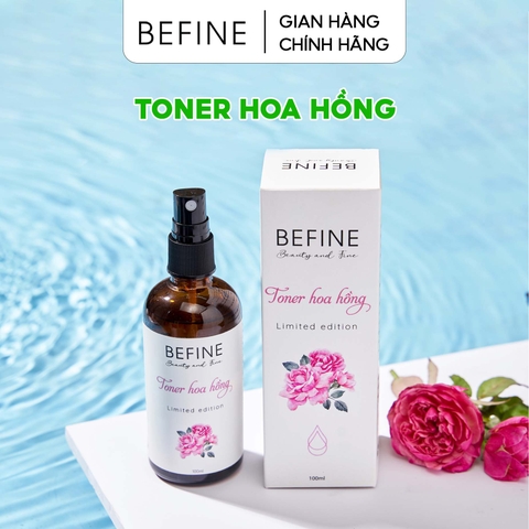 Toner hoa hồng Limited Befine 100ml - Phiên bản giới hạn