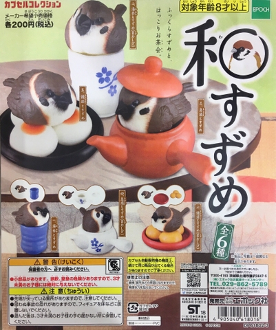 Đồ chơi Japanese style sparrow gacha gashaponpon