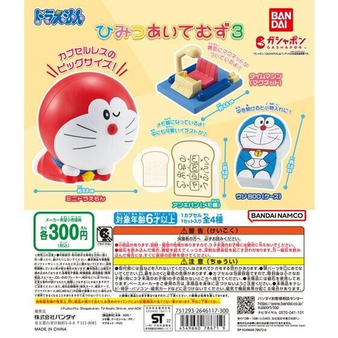 Đồ chơi gacha gashapon mô hình bảo bối Doraemon Mar 23