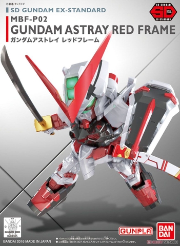 SD GUNDAM EX-STANDARD GUNDAM ASTRAY RED FRAME