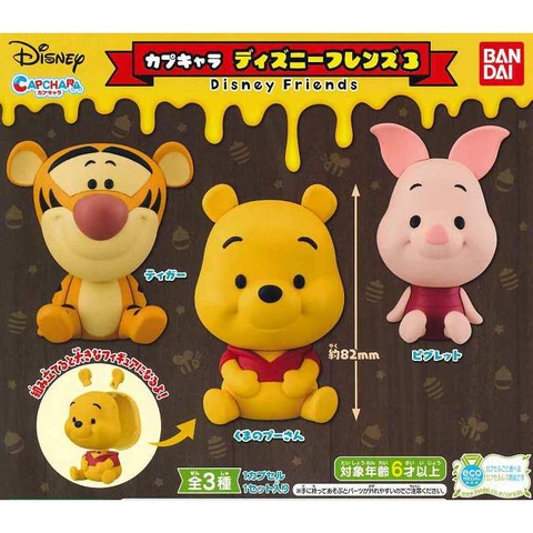 ĐỒ CHƠI gacha gashapon MÔ HÌNH CAPCHARA DISNEY 3 DEC21