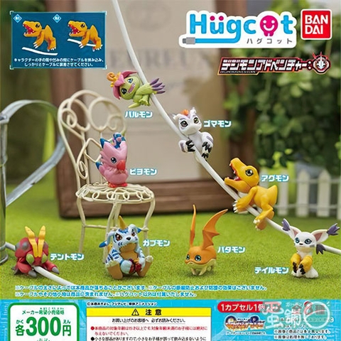 ĐỒ CHƠI gacha gashapon HUGCOT DIGIMON