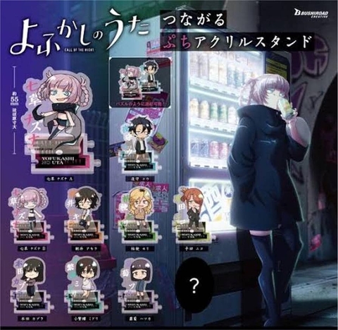 Đồ chơi gacha gashapon standee Yofukashi no Uta May 23