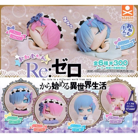 Đồ chơi gacha gashapon RE:Zero ONEMUTAN OCT20