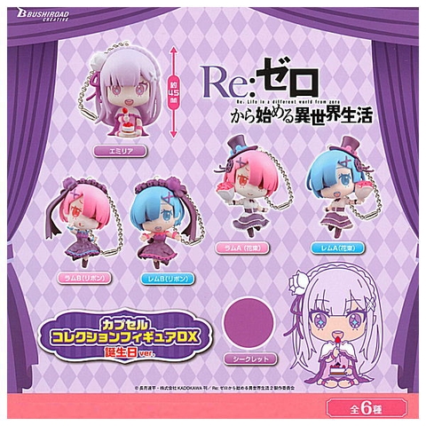 ĐỒ CHƠI gacha gashapon RE:ZERO CAPCOLLE DX JAN22