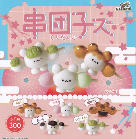 Đồ chơi gacha gashapon mô hình xiên que Aug 23