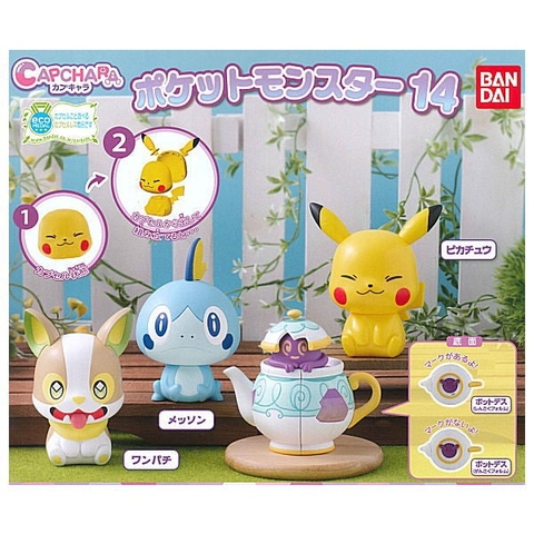 ĐỒ CHƠI gacha gashapon MÔ HÌNH CAPCHARA POKEMON 14 DEC21