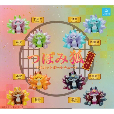 ĐỒ CHƠI gacha gashapon CÁO 9 ĐUÔI TSUBOMI FOX JULY21