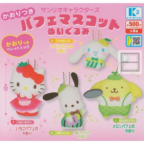 Đồ chơi trứng gacha gashapon móc khoá gấu bông Sanrio  T9/2025