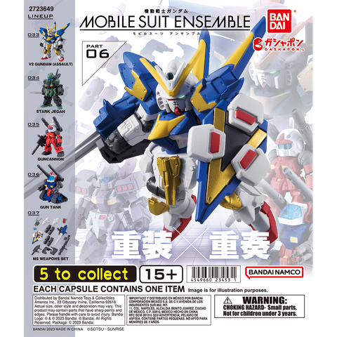 Đồ chơi gacha gashapon mô hình GUNDAM MOBILE SUIT ENSEMBLE 06 T6/2024