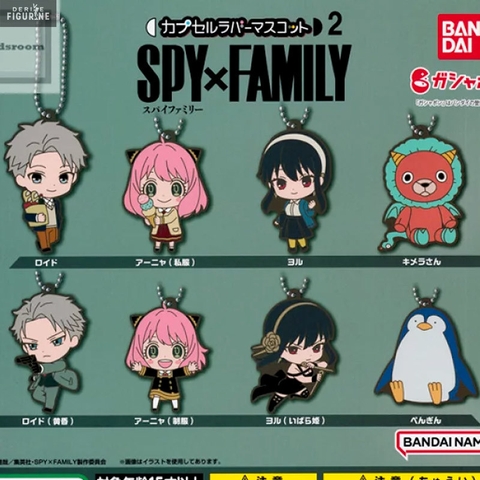 Đồ chơi gacha gashapon móc khóa SPY×FAMILY vol 2 Oct22