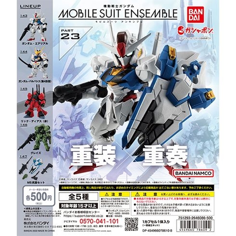 Đồ chơi gacha gashapon mô hình gundam Mobile suit ensemble vol 23 May 23