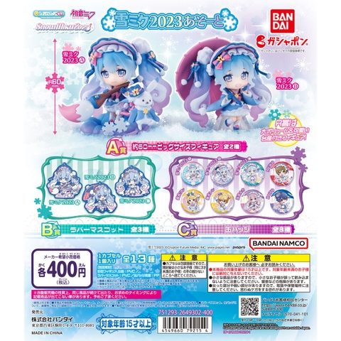Đồ chơi gacha gashapon Hatsune Miku Snow Miku Assort May 23