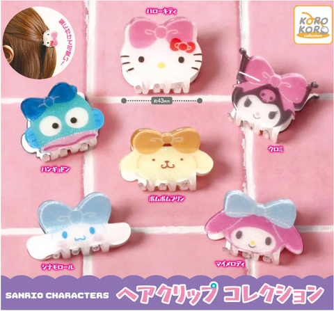 Đồ chơi trứng gacha gashapon kẹp tóc Sanrio T9/2025