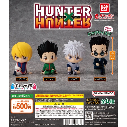 Đồ chơi gacha gashapon mô hình HunterxHunter  November 23